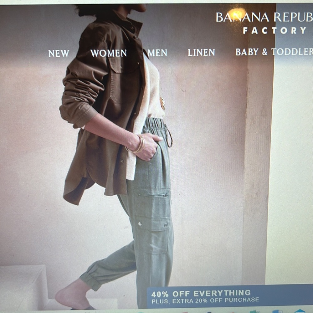 Chic Cargo Jogger Pants